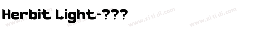 Herbit Light字体转换 Herbit Light字体转换